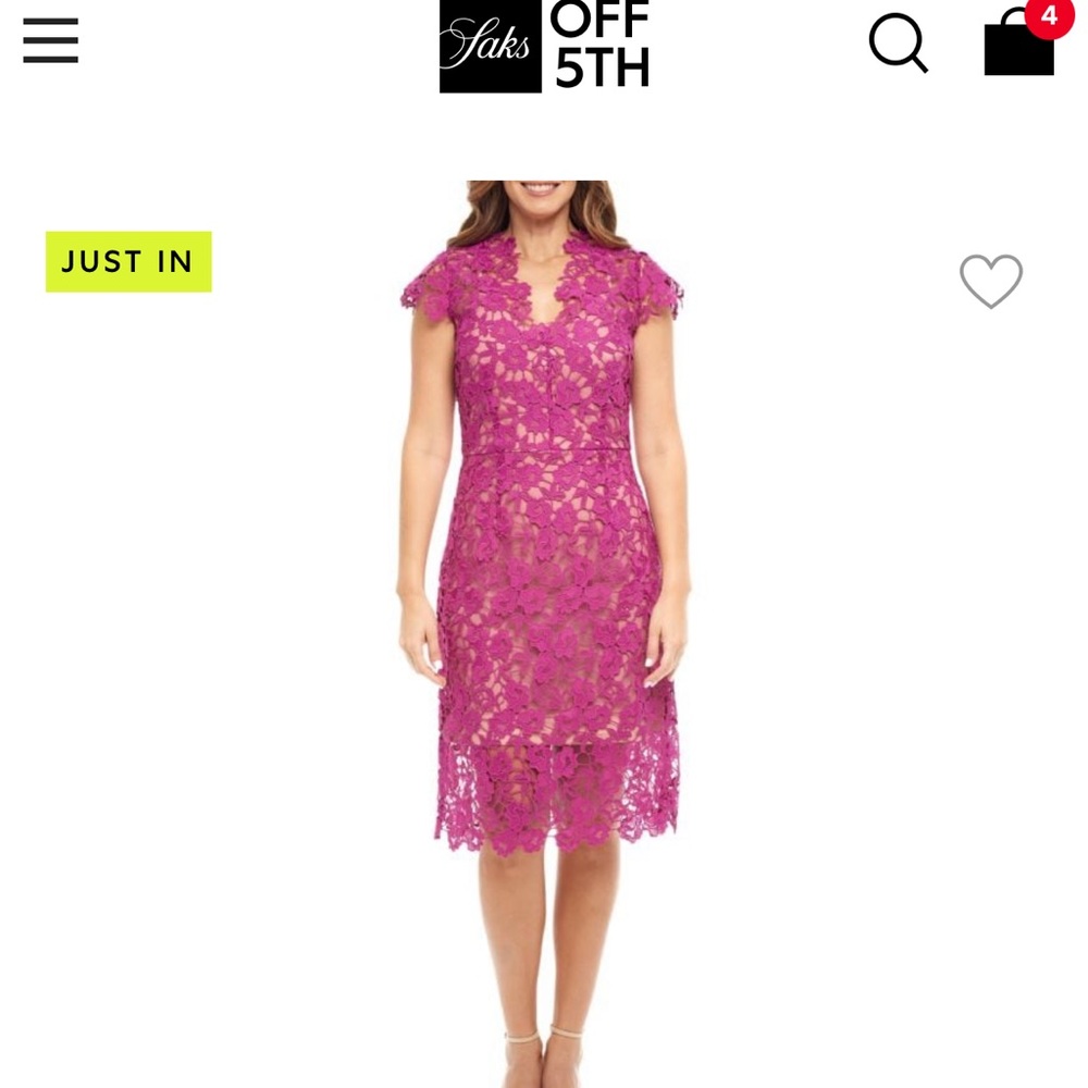 Rene Ruiz lace cocktail dress. New with tags